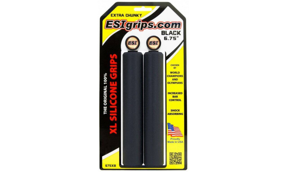 Kädensijat ESI Extra Chunky XL black - 2