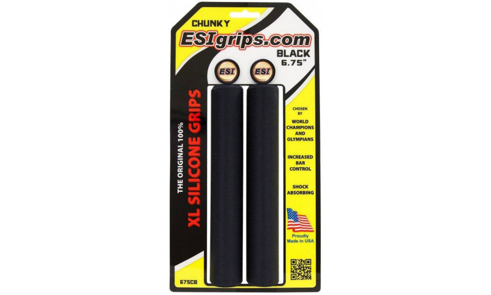 Kädensijat ESI Chunky XL black 