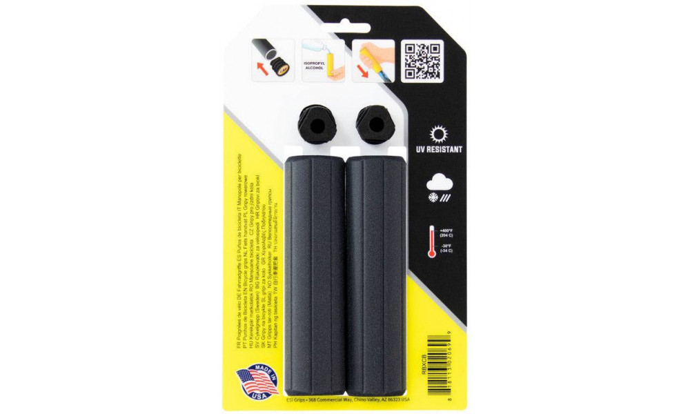 Kädensijat ESI Ribbed Extra Chunky black - 2