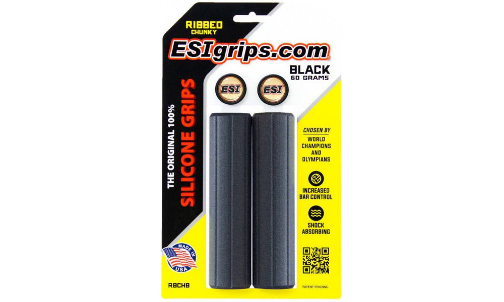 Kädensijat ESI Ribbed Chunky black - 1