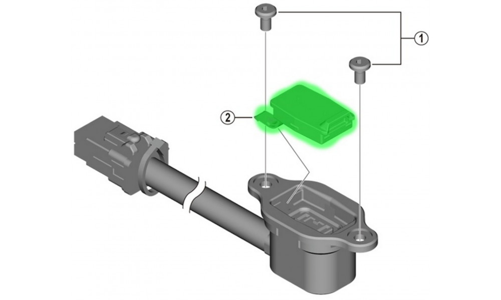 Suojaus Shimano STEPS EW-CP100 for satellite charging port 