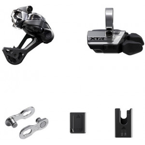 Voimansiirron osien päivityssarja Shimano XTR Di2 RD-M9250 SGS + SW-M9250-R clamp 1x12-speed