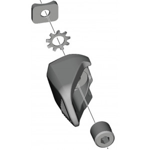 Vaihdevivun korjaussarja Shimano SW-M9250-R Lever Y Unit