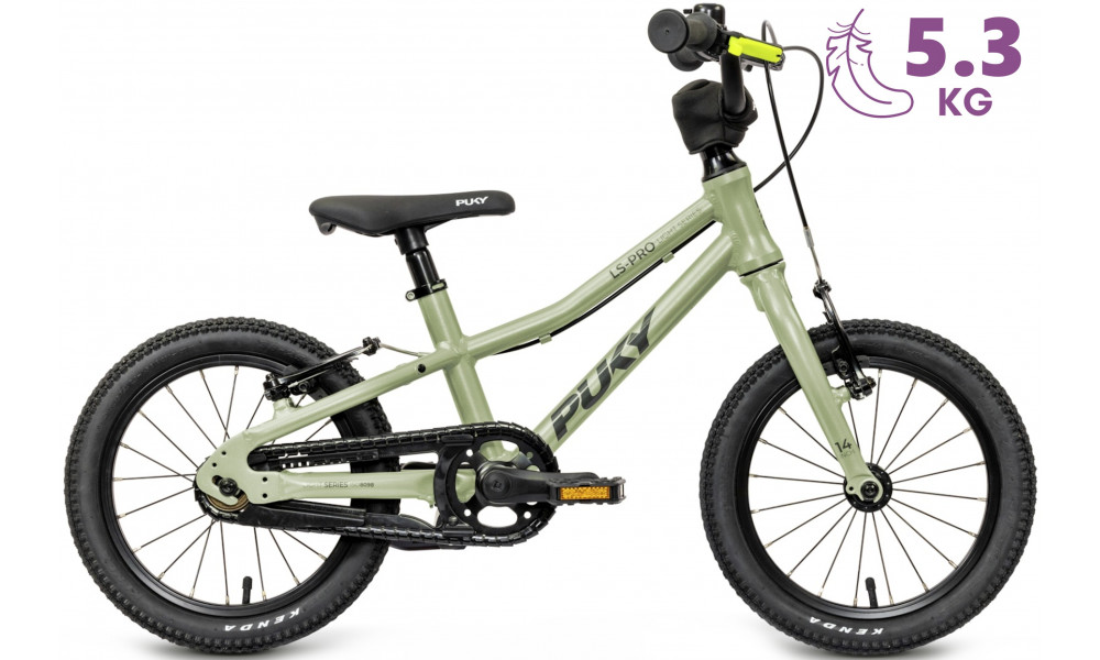 Polkupyörä PUKY LS-PRO 14 Alu mint green - 3