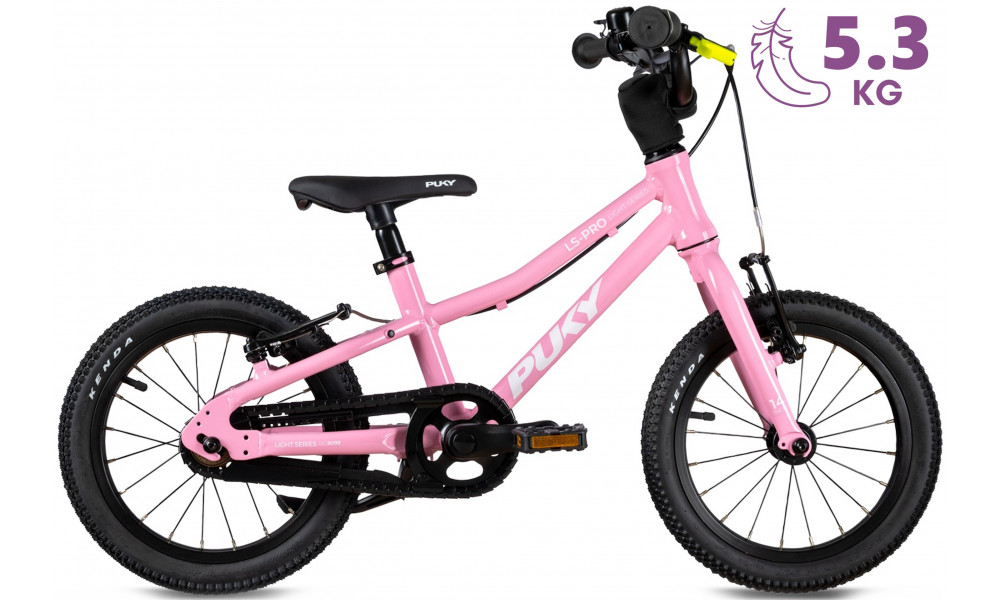 Polkupyörä PUKY LS-PRO 14 Alu LTD rose 