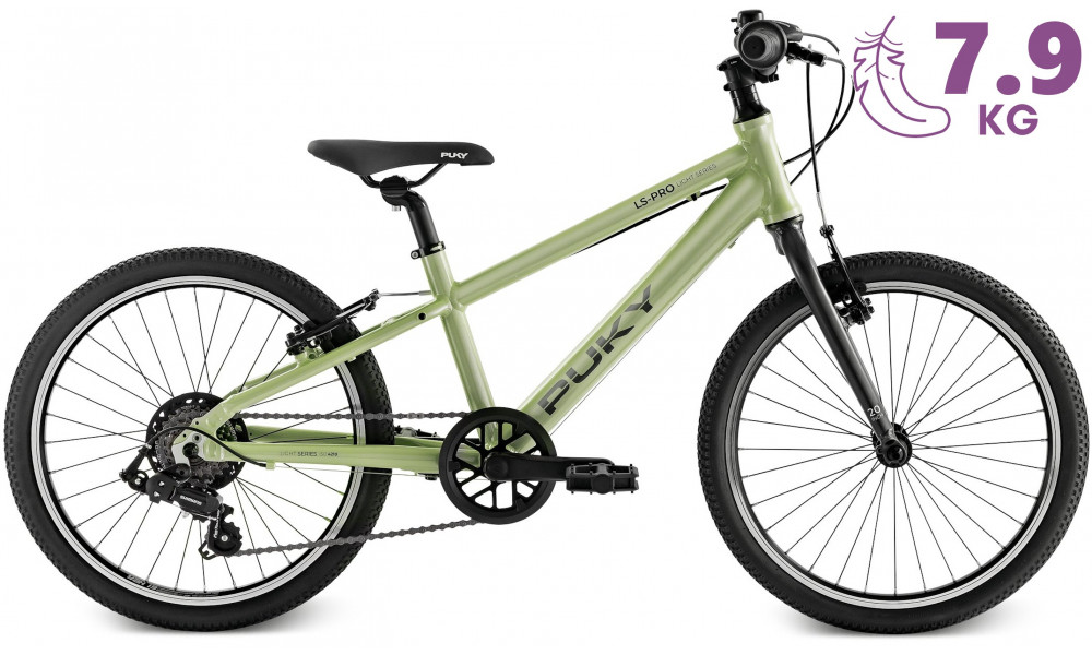 Polkupyörä PUKY LS-PRO 20-7&nbsp;Alu mint green/anthracite - 3