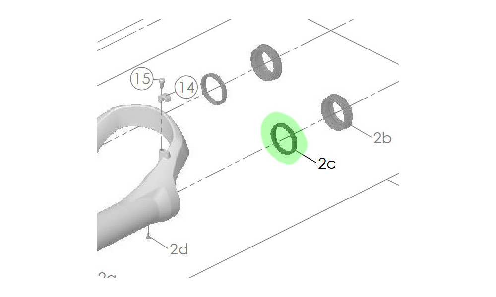 Haarukan stefa SR Suntour 34mm (FAA423-10) 