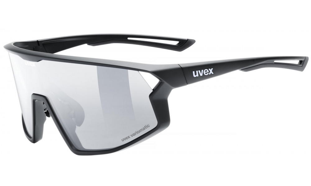 Lasit Uvex skyryse V black matt / litemirror silver - 1