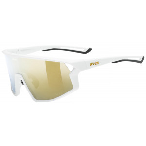 Lasit Uvex skyryse white matt / mirror gold