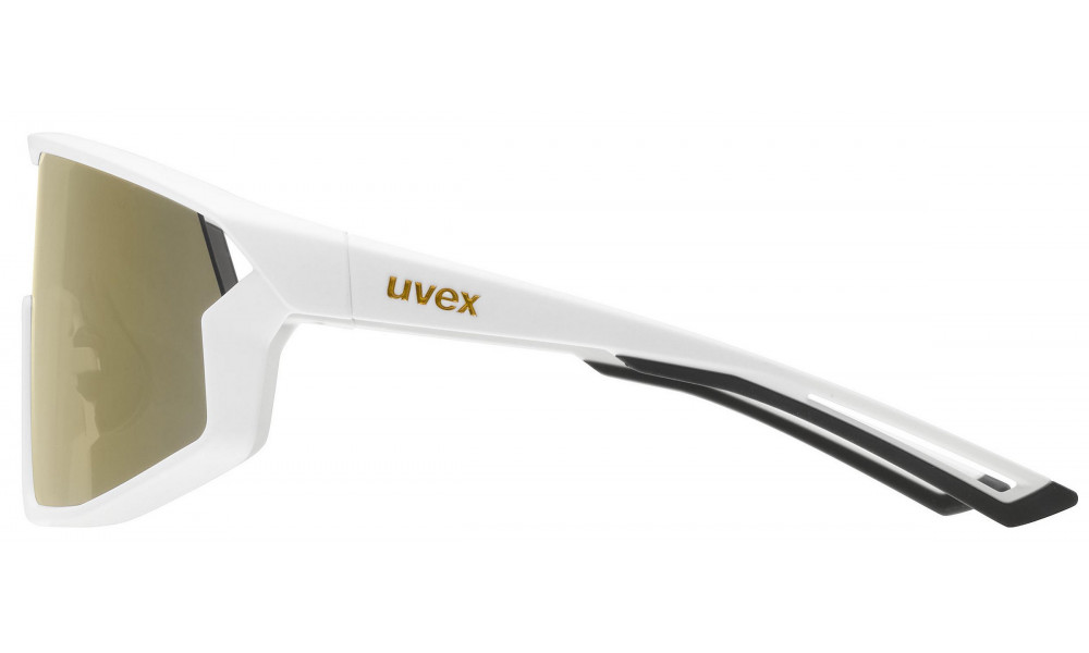 Lasit Uvex skyryse white matt / mirror gold - 2