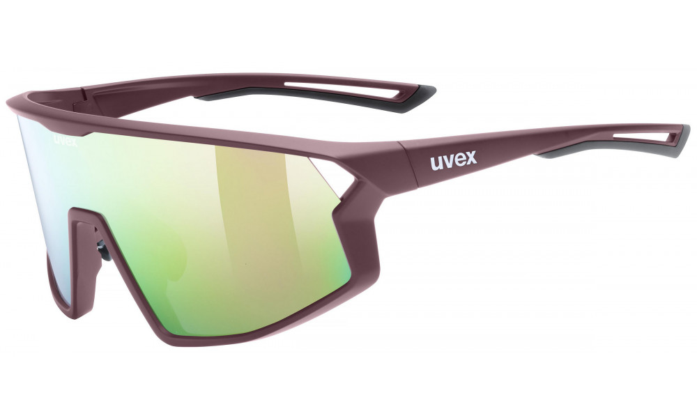 Lasit Uvex skyryse burgundy matt / mirror rose - 1