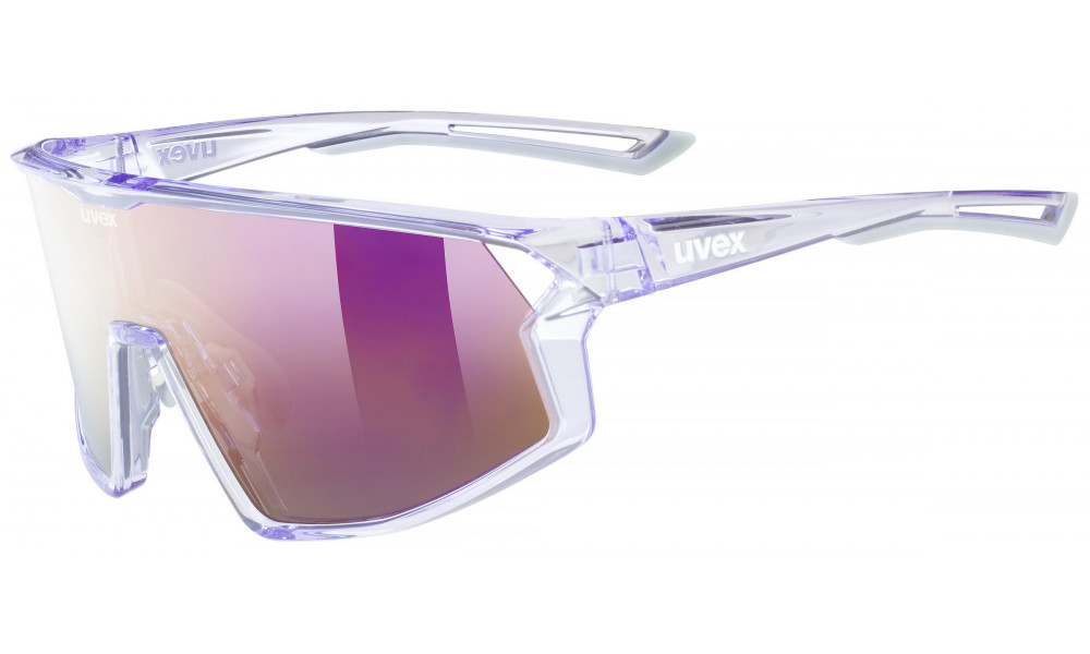 Lasit Uvex skyryse clear purple / mirror lavender - 1