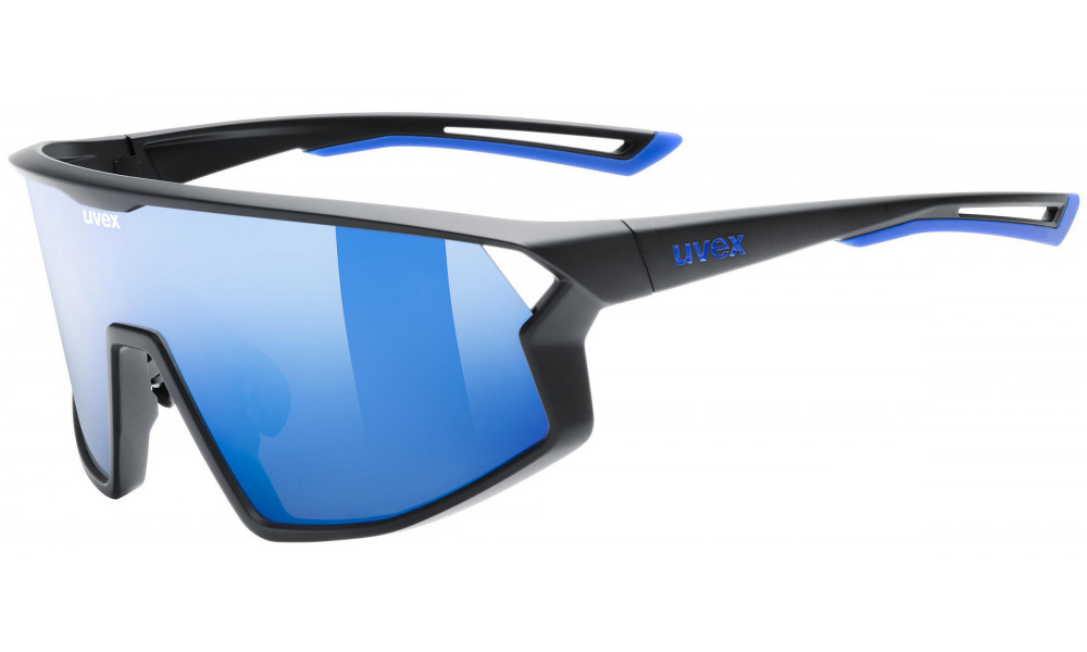 Lasit Uvex skyryse black matt / mirror blue - 1
