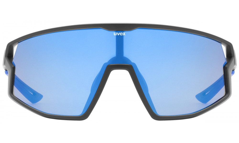 Lasit Uvex skyryse black matt / mirror blue - 3