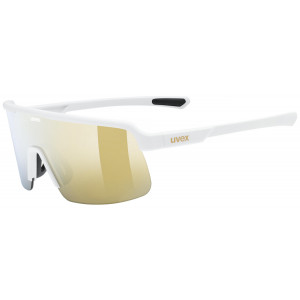 Lasit Uvex dyrt white matt / mirror gold