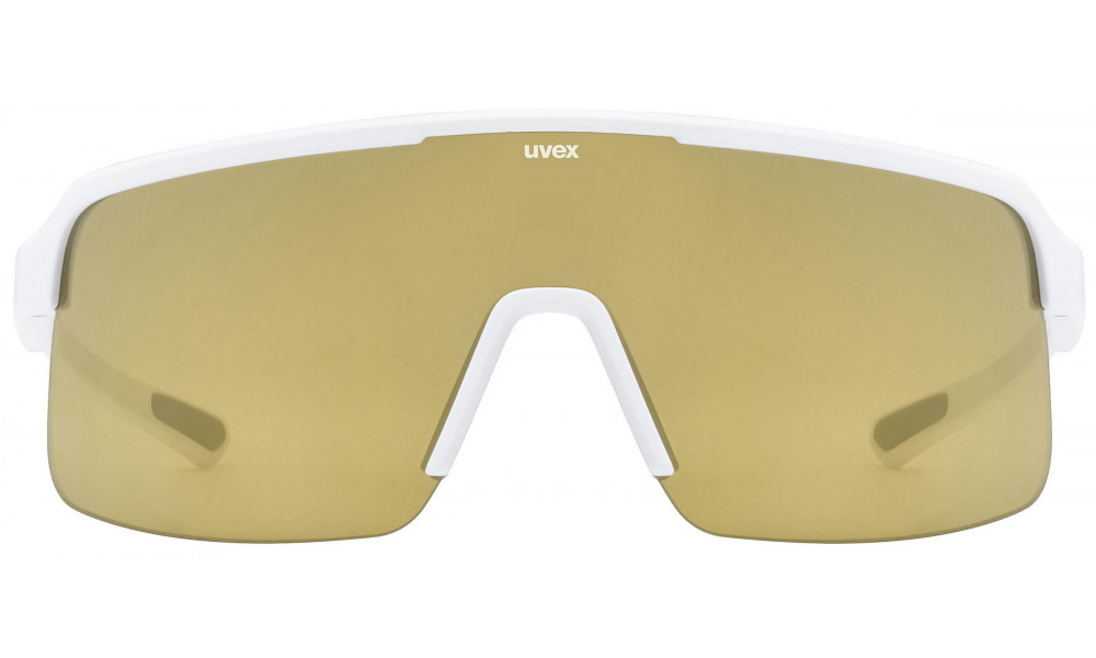 Lasit Uvex dyrt white matt / mirror gold - 3
