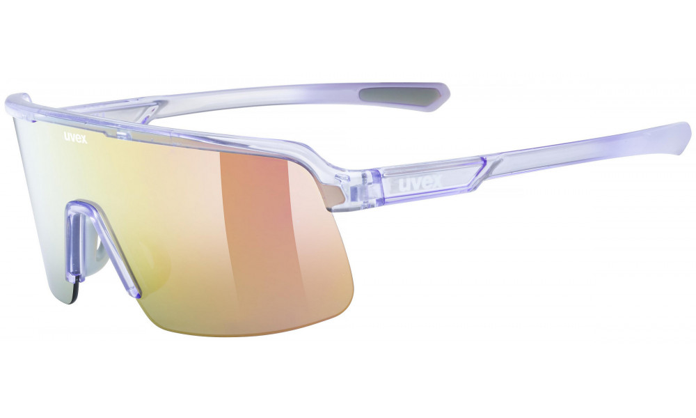 Lasit Uvex dyrt clear purple / mirror red - 1