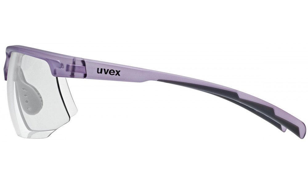 Glasses uvex aerios V purple matt trans / smoke - 2