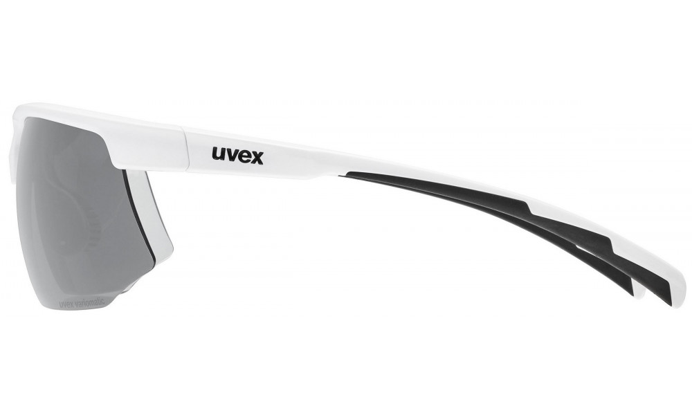 Glasses uvex aerios s V white matt / smoke - 2