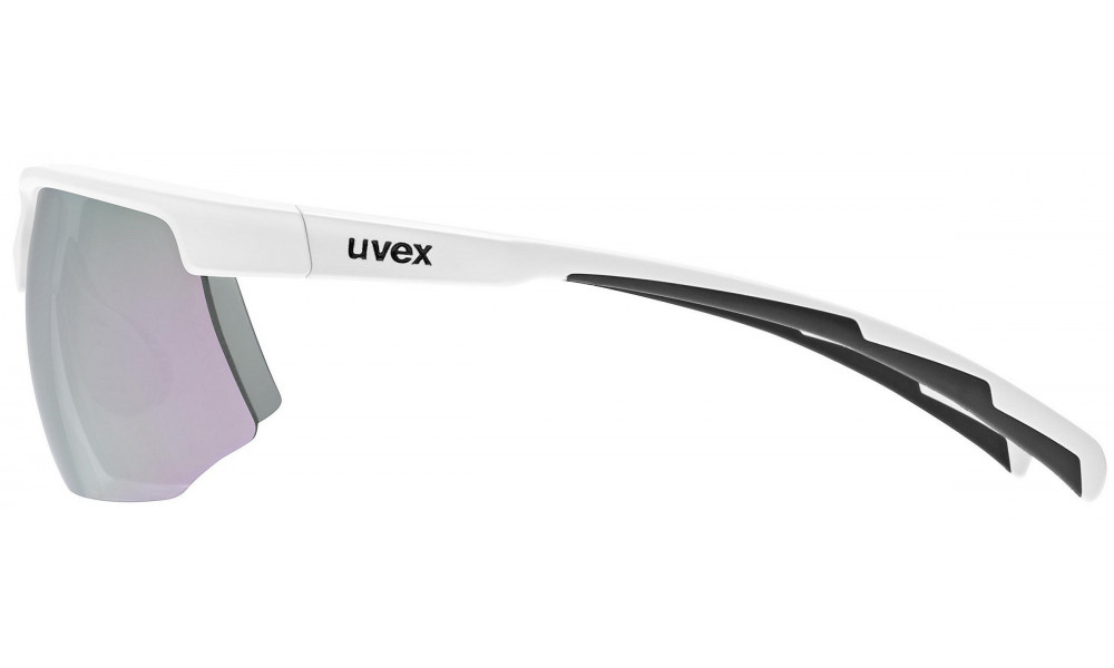 Glasses uvex aerios s white matt / mirror rose - 2