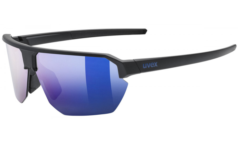 Glasses uvex vectiv black matt / mirror blue - 1