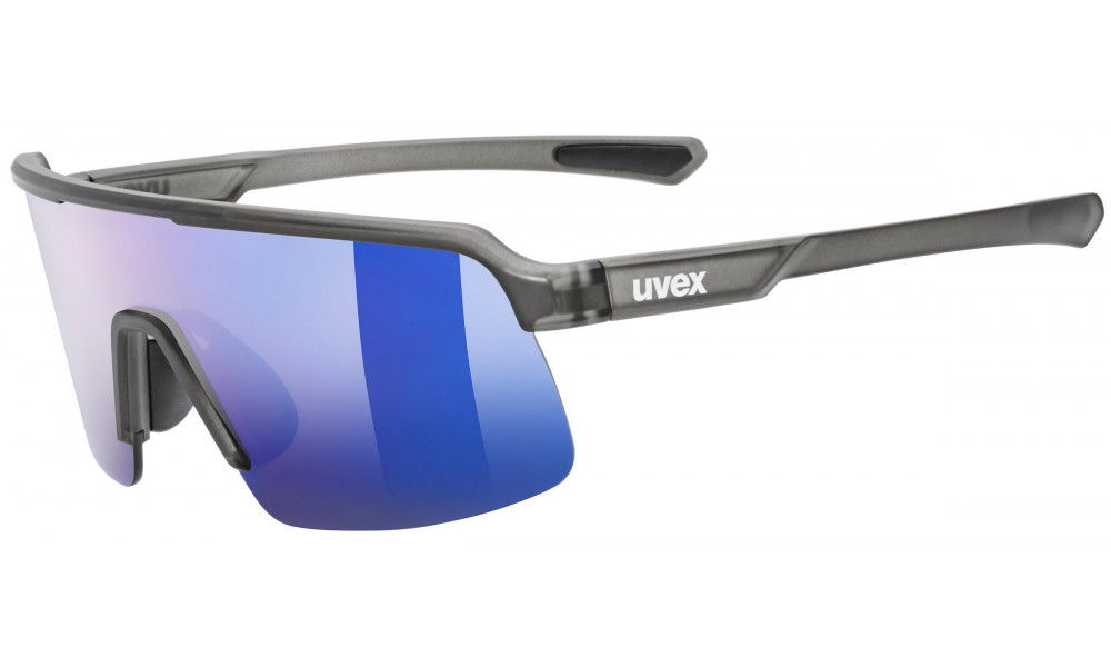 Glasses uvex dyrt jr. smoke matt / mirror blue - 1