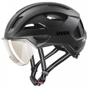 Kypärä Uvex stride visor black matt