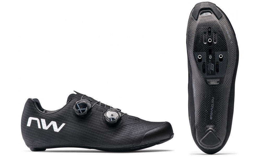 Pyöräilykengät Northwave Extreme Pro 3 Road black-white 