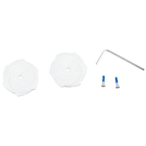 Kengännauhoituspyörä Northwave SLW X-Dial white (2kpl.)