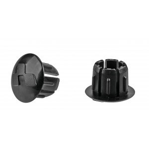 Ohjaustangon päätytulpats Cube Roadrace black