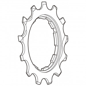Hammaspyörä Shimano ULTEGRA CS-6800 13T for 12-25T