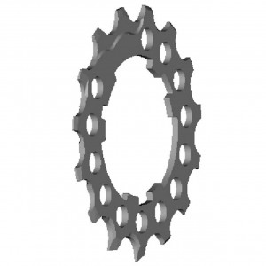 Hammaspyörä Shimano ULTEGRA CS-6800 15T for 11-25T/28T 12-25T 14-28
