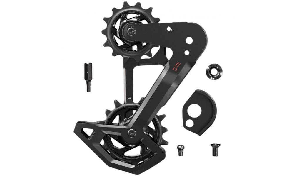 Takavaihtajan rissapyörät SRAM Eagle AXS T-Type alu full cage - 2
