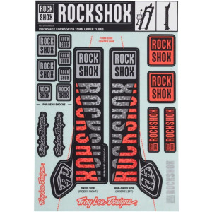 Haarukan tarra Rockshox Troy Lee Design
