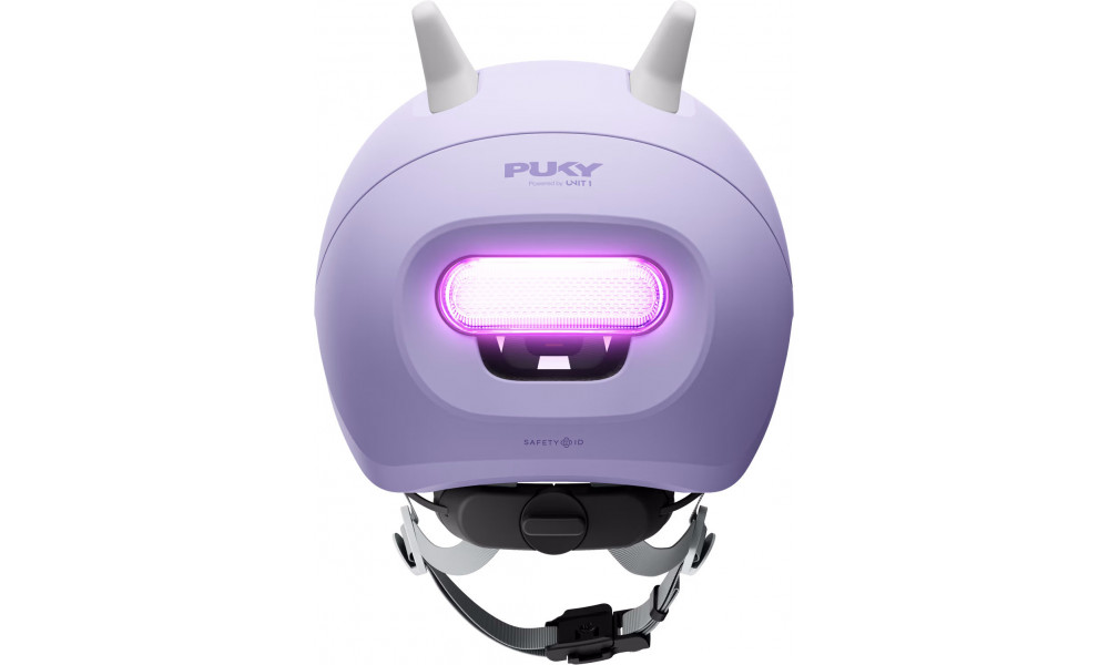 Kypärä PUKY Sparky Junior + lamp violet - 3