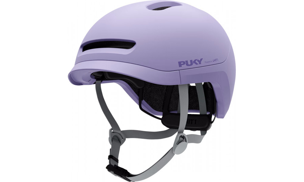 Kypärä PUKY Sparky Junior + lamp violet - 5