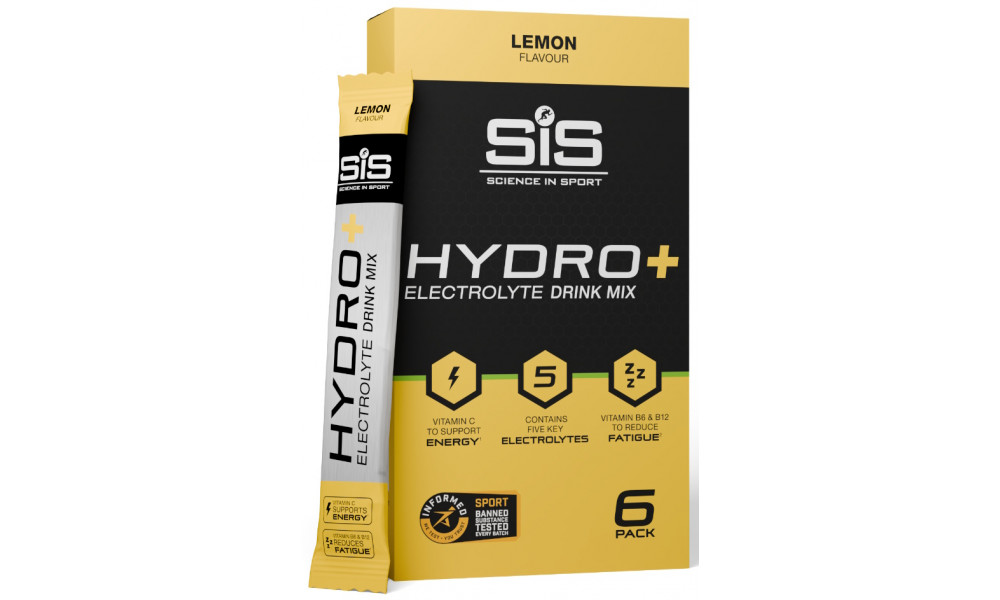 Energiajauhe SiS GO Hydro+ Lemon 6x4.5g - 1