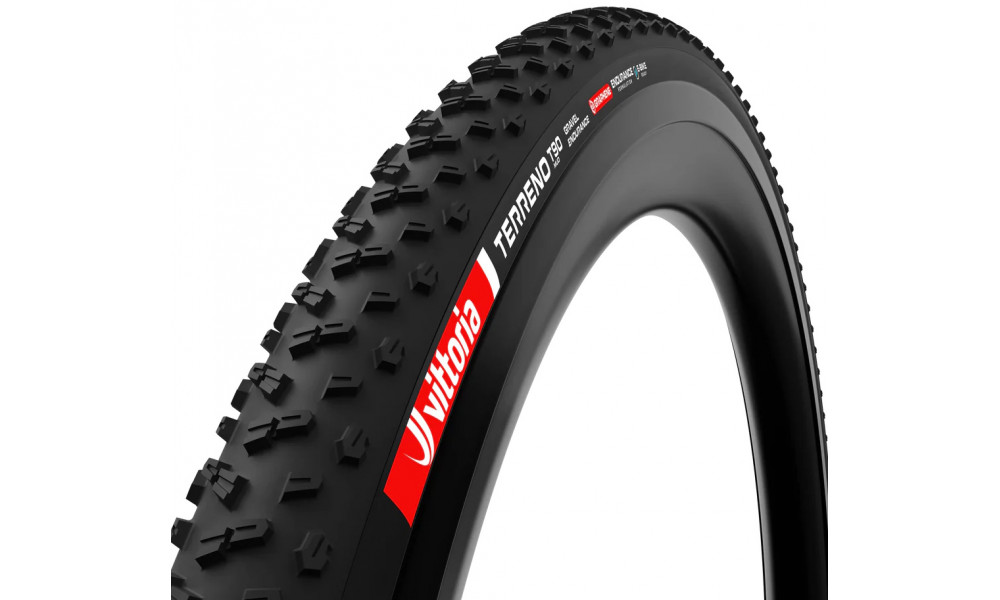 Rengas 28" Vittoria Terreno T90 Mud G2.0 TLR Fold 700x38c / 40-622 Gravel Endurance black - 1
