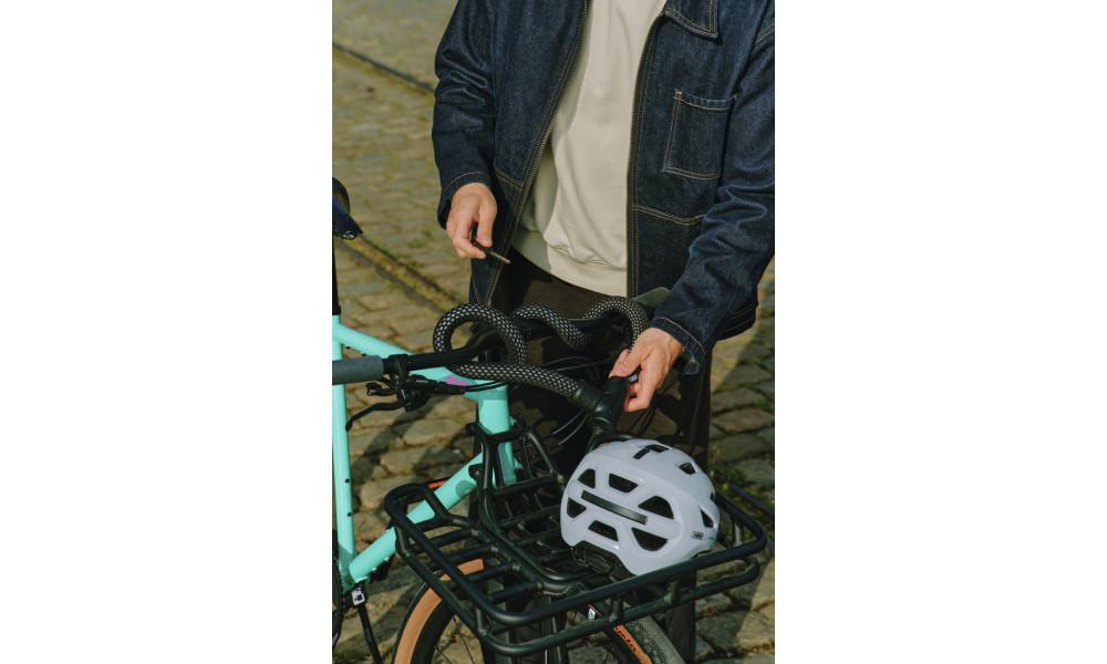 Lukko Abus 4004K/110 black Yarnit - 2