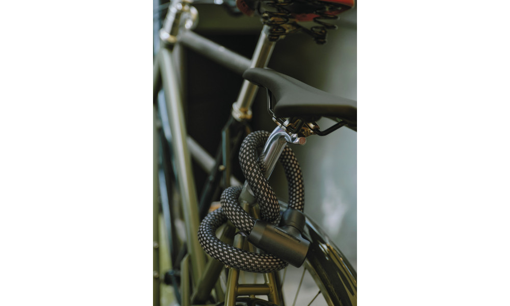 Lukko Abus 4004K/110 black Yarnit - 3