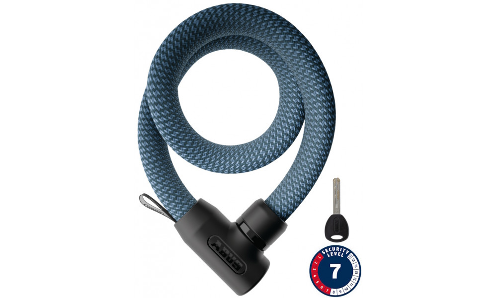 Lukko Abus 4004K/110 denim blue Yarnit - 1