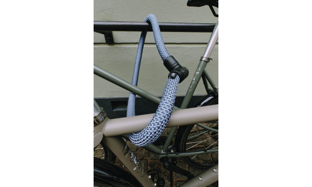 Lukko Abus 4004K/110 denim blue Yarnit - 2