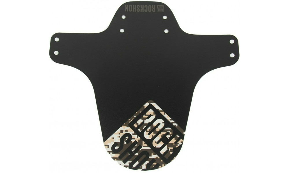 Etulokasuoja Rockshox MTB Digi Camo brown 