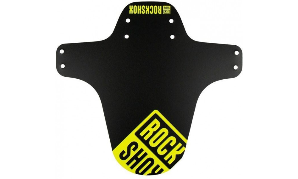 Etulokasuoja Rockshox MTB black-neon yellow 