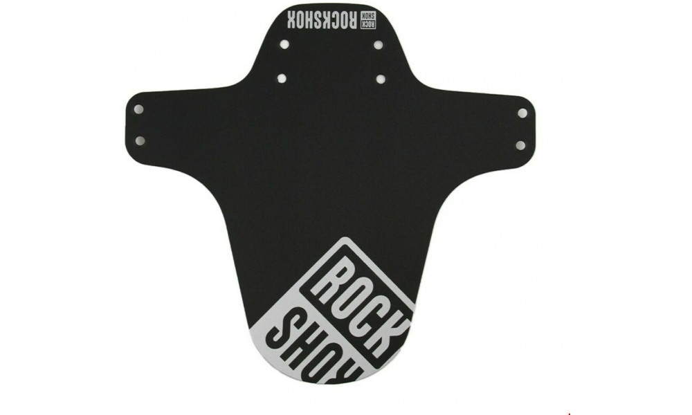 Etulokasuoja Rockshox MTB black-glossy silver 