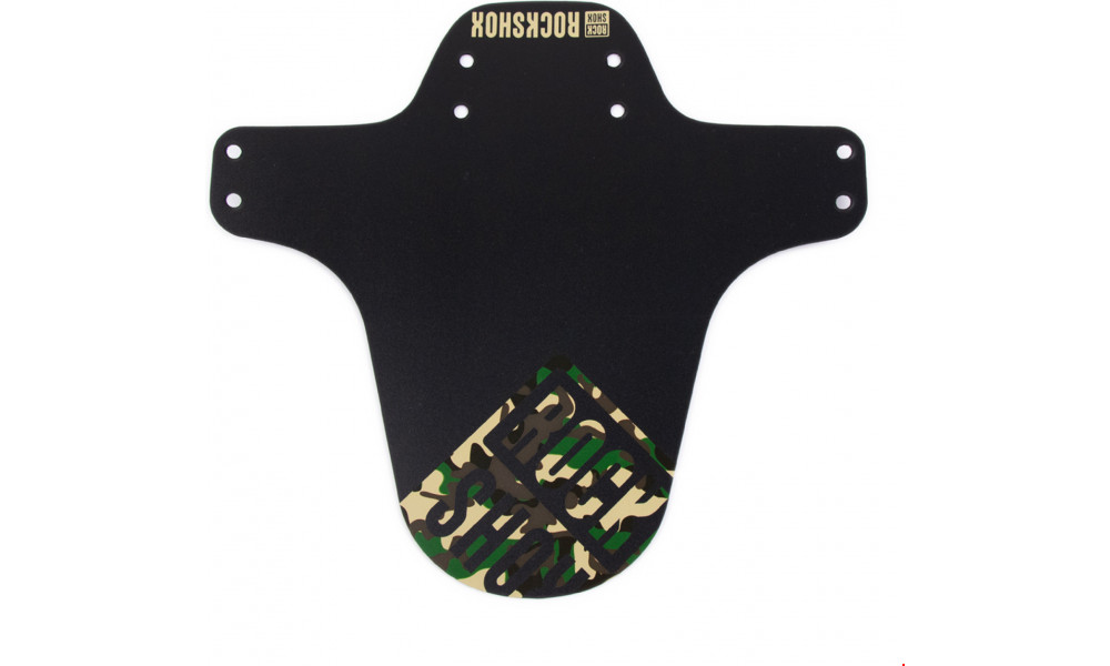 Etulokasuoja Rockshox MTB black-camo print 