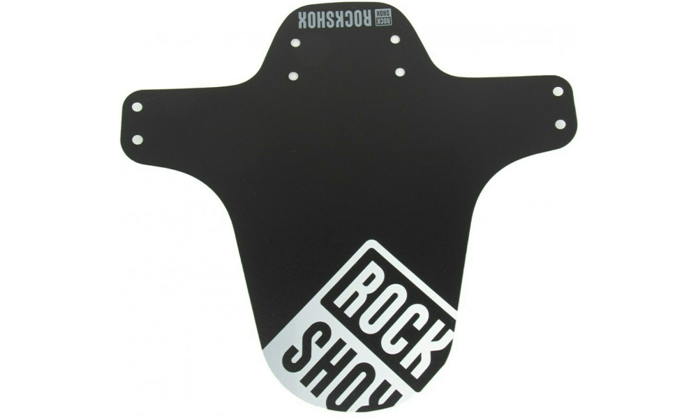 Etulokasuoja Rockshox MTB silver-white fade 