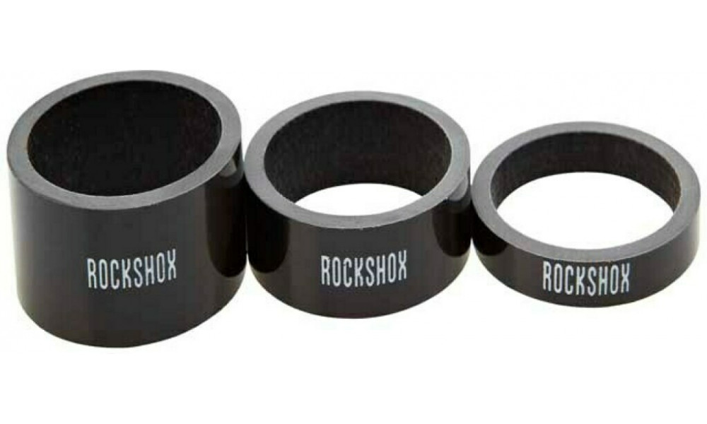 Ohjainlaakeri välikesarja Rockshox UD Carbon 5/10/15mm black 