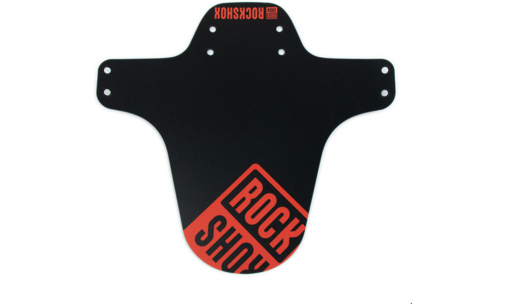 Etulokasuoja Rockshox MTB black-fire red 