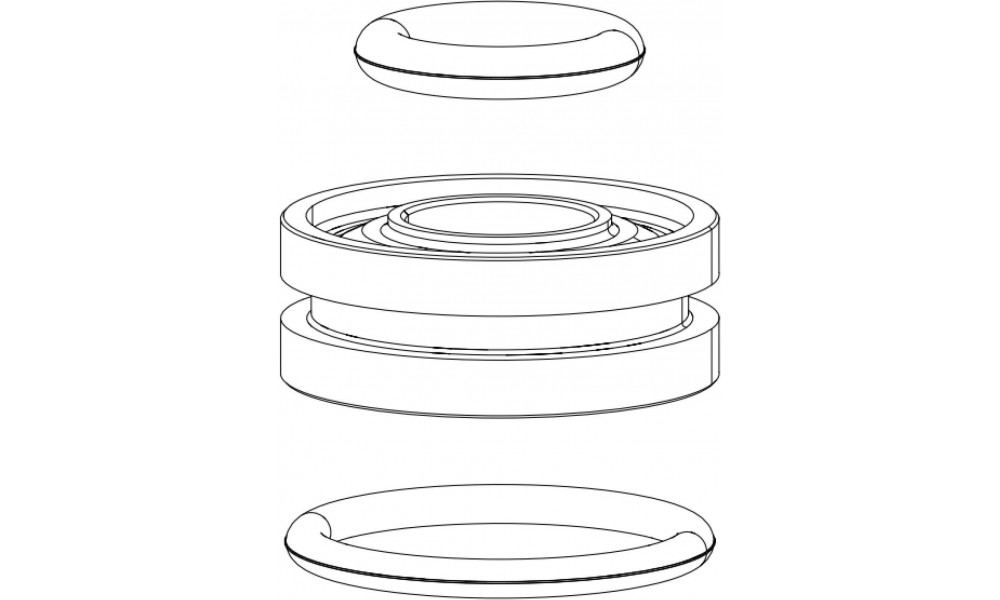Joustohaarukan korjaussarja Rockshox seal head 12.5/32mm 